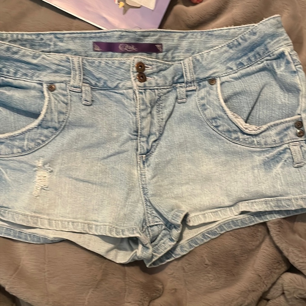 Light Jean shorts
